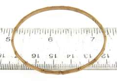 Handsome 21kt Bangle Bracelet