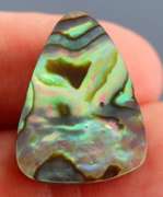 Gorgeous 25.08ct rainbow flashing Australian Abalone