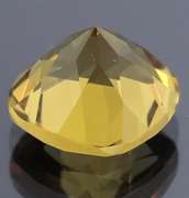 Glistening 7.06ct cushion cut whiskey Citrine