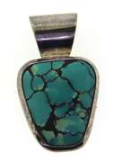 Turquoise Sterling Silver Pendant