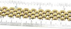 Classic 14kt YG Panther Link Bracelet