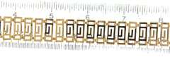 Wonderful 18kt Greek Key Bracelet