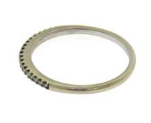 Elegant White Gold Diamond Band