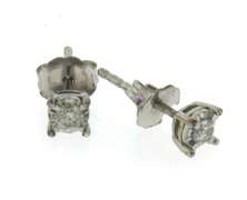 Dazzling White Gold Diamond Stud earrings