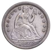 1853 Seated Liberty Dime - Arrows