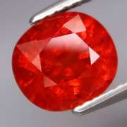 Fiery 3.28ct top red orange Spessartite Garnet