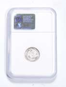 MS62 1833 Liberty Cap Dime - JR-4 - Graded NGC