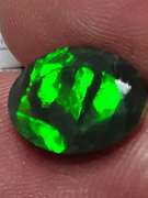 High fire! 2.53ct block pattern Black Opal