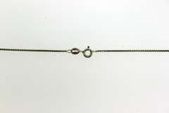 Sterling Silver Spinel Cross Wit Italian Chain