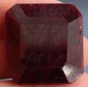 Fiery 177.5ct rich red Ruby