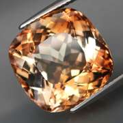 Sparkling 18.23ct peach champagne Topaz