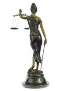 Lady Justice Bronze Sculpture