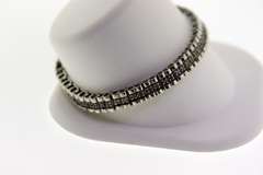 Sterling Silver Diamond Bracelet