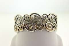 Sterling Silver Ross Simons Design Cuff Bracelet