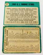 2 Topps Leaders & Rookie Stars Baseball Cards