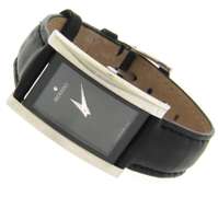 Movado Strap La Nouvelle on Black Leather Strap Watch