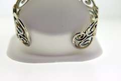 Sterling Silver Ross Simons Design Cuff Bracelet