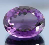 Super rich 29.74ct top violet hue created Amethyst