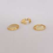 Three Citrine Loose Gemstones