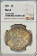 Beautiful Choice BU 1885 Morgan Silver Dollar. NGC MS63