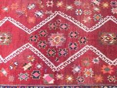 Handmade Turkish Rug 7.0x4.1