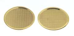 Wonderful Yellow Gold Oval Cufflinks