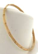 Handsome 21kt Bangle Bracelet