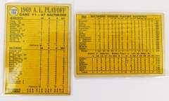 2 Baltimore Orioles 1970 Baseball Cards