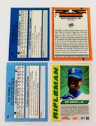 4 Ken Griffey, Jr. Baseball Cards