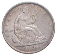 1856-O Seated Liberty Half Dollar
