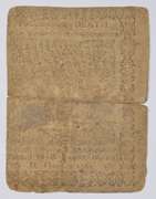 1764 Colonial Pennsylvania 20 Shillings Note