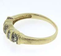 Favorite Yellow Gold Baguette and Round Diamond ring