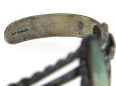Turquoise Sterling Silver Cuff Bangle