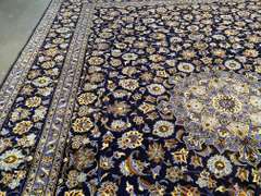 EXQUISITE AUTHENTIC  PERSIAN KASHAN 10.1x13.1