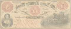 Gem Crisp 1800's $5 McKean County Bank Smethport Pennsylvania!