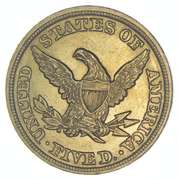 1847 $5 Liberty Head Gold Half Eagle