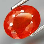 Rich 5.01ct top orange Namibian Garnet