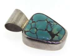 Turquoise Sterling Silver Pendant