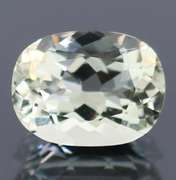 Excellent 4.86ct platinum green Amethyst