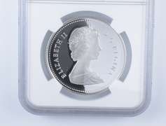 PF70 UCAM 1984 Canada $1 Silver - Toronto Sesquicentennial - NGC