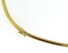 Remarkable Omega Yellow Gold Necklace