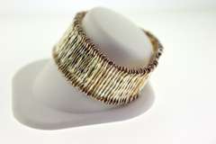 Sterling Silver solid Multi Strands Link Bracelet