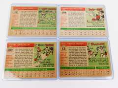4 Topps 1955 Baseball Cards