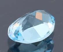 Brilliant 2.12ct oval cut sky blue Topaz
