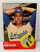 Phil Ortega 1963 Topps Baseball Card