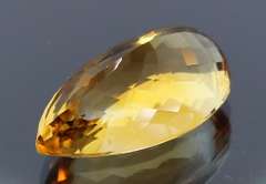Vibrant!  24.03ct Golden orange unheated Citrine