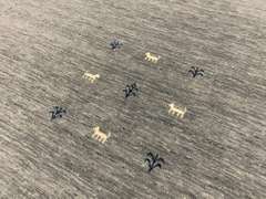 MAGNIFICENT GABBEH RUG 8X10