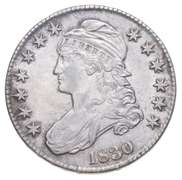 1830 Capped Bust Half Dollar