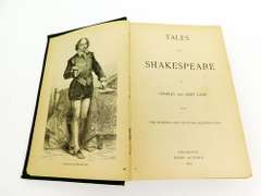 1895 Lamb's Tales From Shakespeare Antique Book