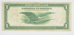 1918 $1 National Currency Note - St. Louis, MO - Horse Blanket